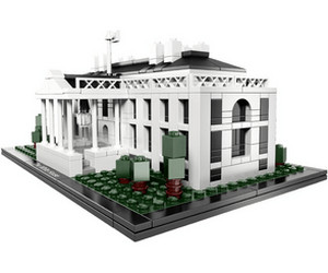 White clearance lego architecture