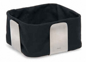 Blomus Desa grande corbeille à pain noire
