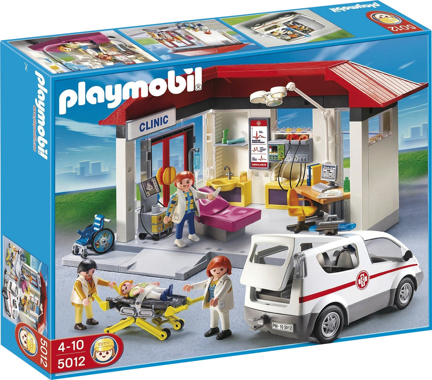 Playmobil Clinic with Emergency Vehicle (5012)