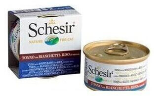 Schesir Natzural thon, sardines & riz (85 g)