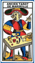 Cartomancie - Mini tarot de Marseille