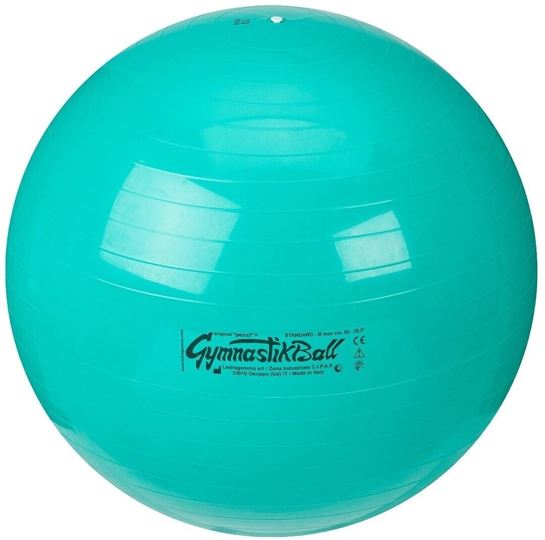 Pezzi Gymnastikball 75 Cm - Sitzball, Therapieball, Fitnessball In Lindgrün - Belastbar Bis 400 Kg