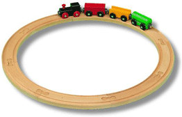 Micki Petit train - Circuit oval