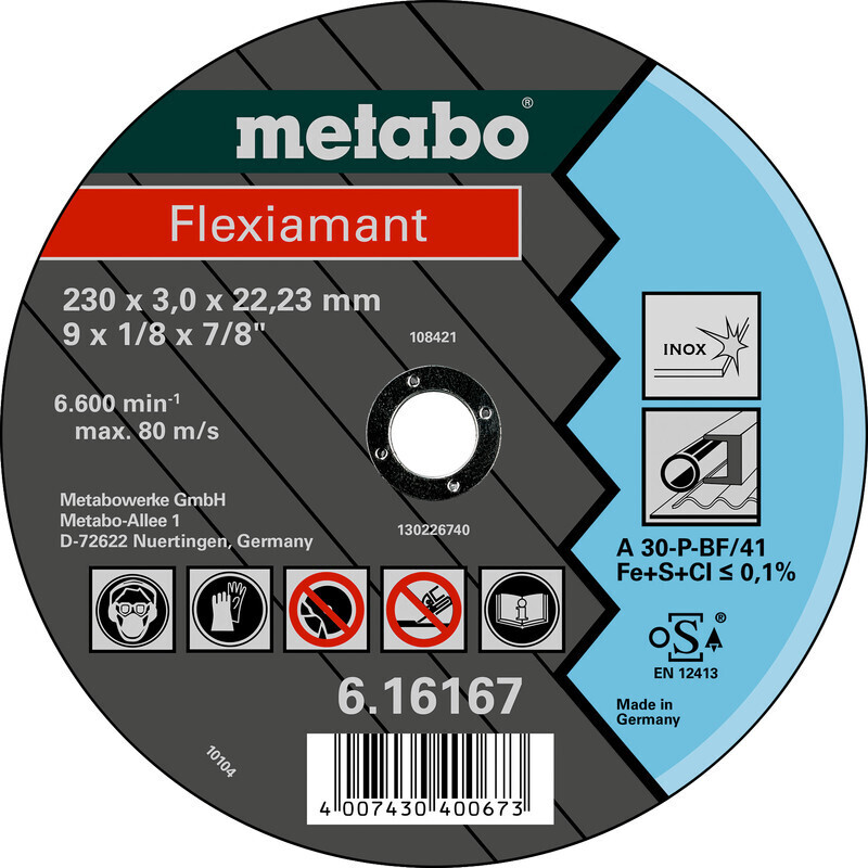 Metabo 6.16167.00