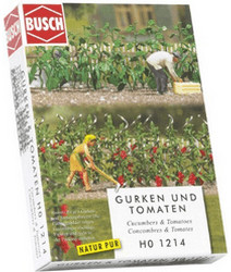 Busch Model Concombres et tomates (1214)