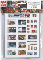 Busch Set de publicités (8123)