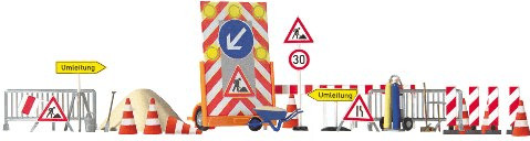 Busch Model Set chantiers routiers (6048)