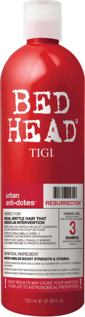 Tigi Shampooing Bed Head urban anti dotes Resurrection 750 ml
