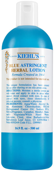 Kiehl’s Blue Astringent Herbal lotion (500 ml)