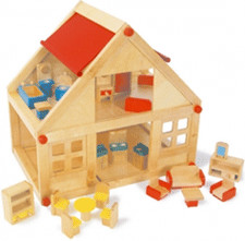 Legler Maison de poupée meublée
