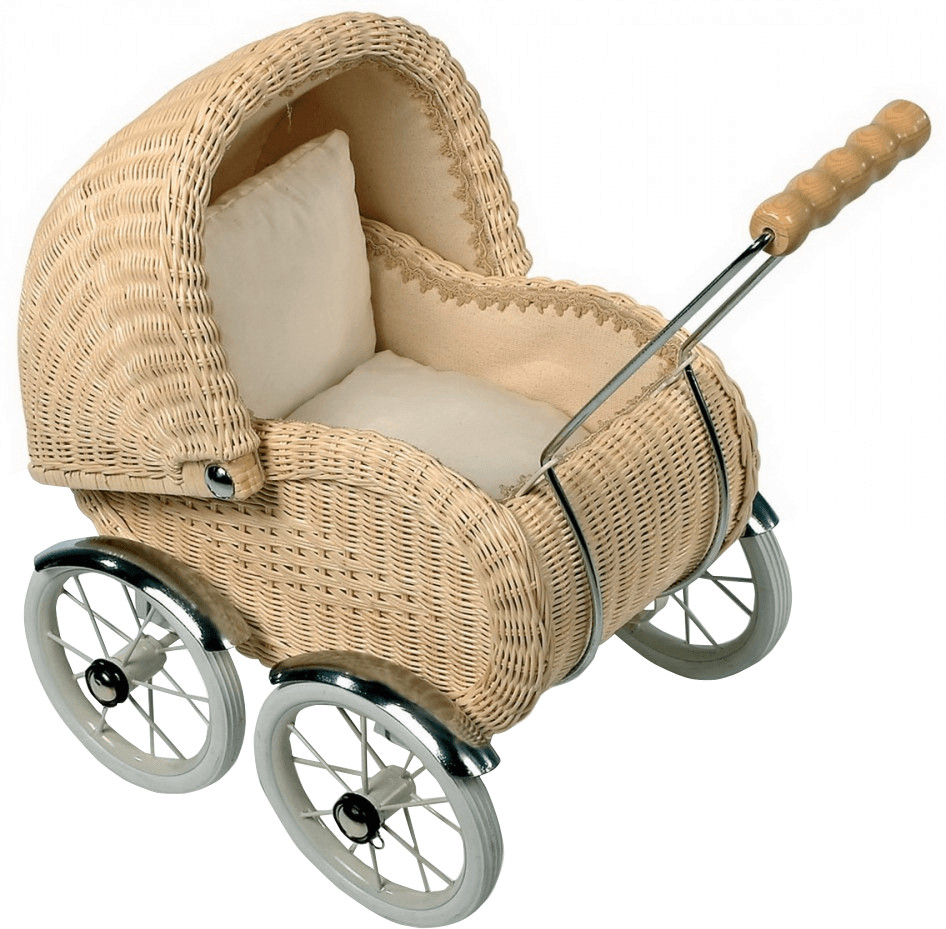 Legler Landau de poupée Vannerie (8750)