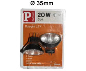 Paulmann 12V LED Reflektor GU4, 3er Pack – 3x1,8W, 184 Lm, 35 Mm, Warmweiß 2700K, Silber