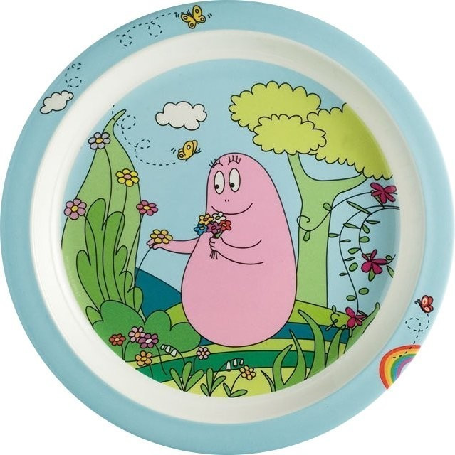 Petit Jour Paris Assiette Barbapapa