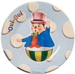 Petit Jour Paris Assiette Oui-Oui Culbuto