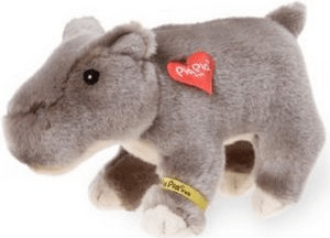 Heinrich Bauer Hippopotame debout 17 cm
