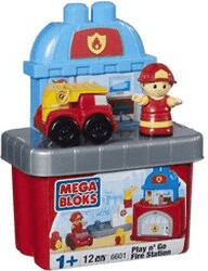 MEGA BLOKS Play n Go Fire Station