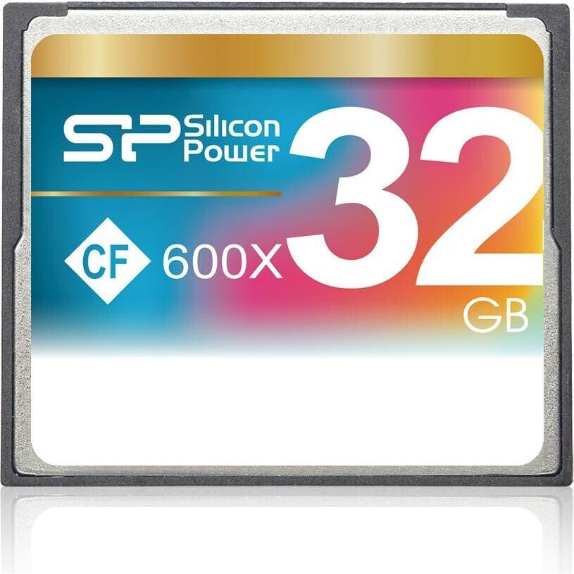 Silicon Power Compact Flash 32 Go 600x (SP032GBCFC600V10)