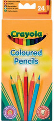 Crayola 24 Coloured Pencils (3624)