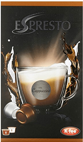 Espresto K-fee system Cappuccino (x16)