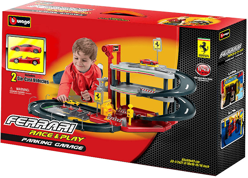 Playset Racing Garage Ferrari Race & Play - Bumerang Brinquedos