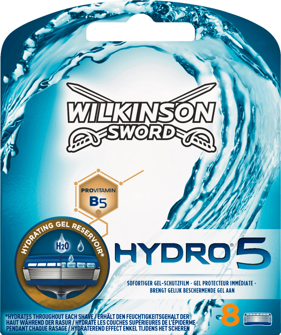 Wilkinson Hydro 5 Lames de rasoir (x8)