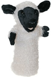 The Puppet Company Farm Animals - Mouton blanc