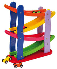 Legler Circuit de course coloré