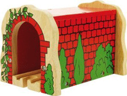 Bigjigs Tunnel rouge