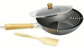 Aubecq Wok 32 cm 4 pièces A805002
