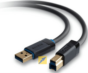 Belkin USB 3.0 Cable 1.8m (F3U158CP1.8M)