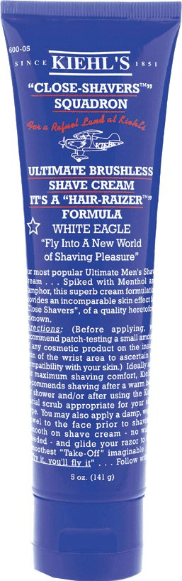 Kiehl’s Crème à raser Close Shavers Ultimate Brushless White Eagle (150 ml)