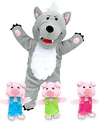Fiesta Crafts Les 3 petits cochons & le loup