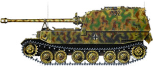 Easy Model 653rd Panzerjäger Elefant Abteilung Poland 1944 (736227)