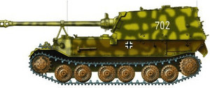 Easy Model 654rd Panzerjäger Ferdinand Abteilung Kursk 1943 (736223)