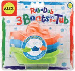 Alex Toys Rub A Dub 3 Boats In The Tub