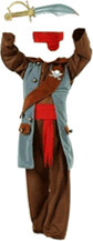 Cesar Group Costume 3 en 1 : cowboy, indien, pirate (Q728)