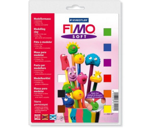 Modellieren STAEDTLER FIMO soft Basic-Set 9 Halbblöcken 25 g Kreativität B-WARE 