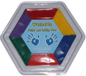 Eduplay Encre pour tampons 6 couleurs