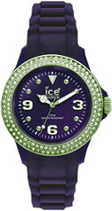 Ice Watch Stone Purple Silver Sili / Unisex (ST.PSD.U.S.10)