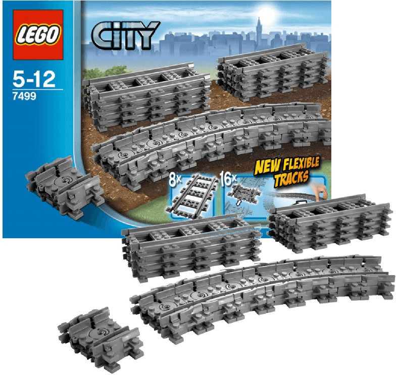 LEGO City - Rails flexibles (7499) au meilleur prix sur idealo.fr