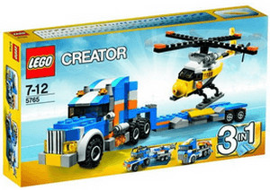 LEGO Creator Low Loader with Helicopter (5765)