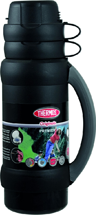 Thermos Premier 34 schwarz 1,0 l