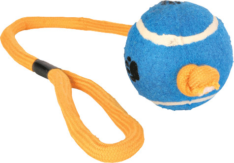 Trixie Balle de tennis sur corde 6,5 cm