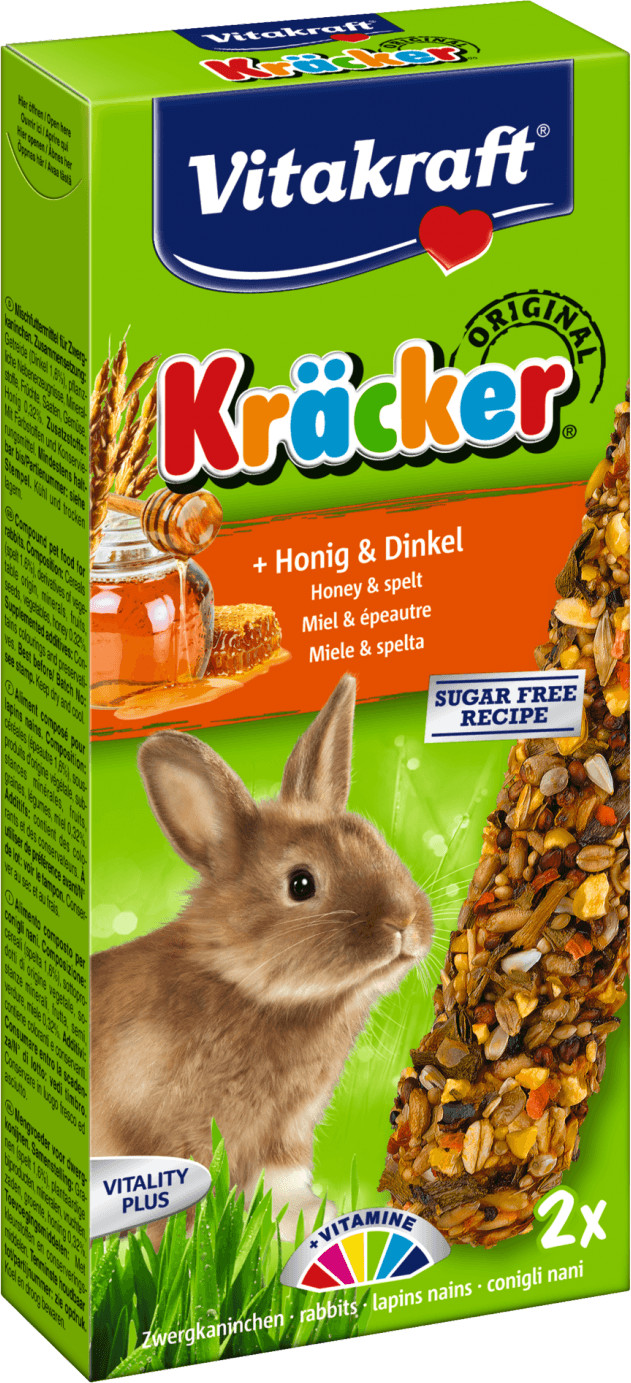 Vitakraft Kräcker Lapins nains miel/épeautre