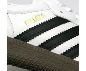 Buy Adidas Samba white/black/gum from Â£69.99 (Today) â Best Deals on idealo.co.uk