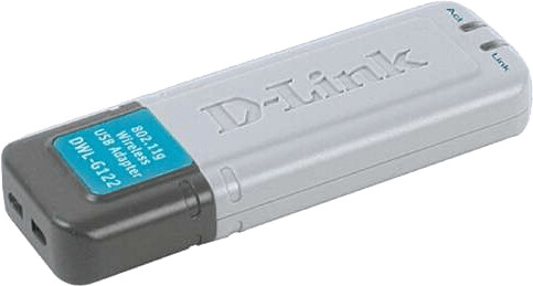 D-Link 54Mbit Wireless USB Adapter (DWL-G122)