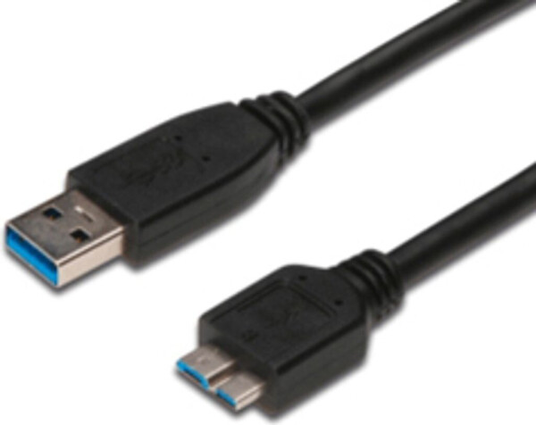 Digitus USB 3.0 Kabel A/Micro-B 1.0m (AK-112340), Bild 2