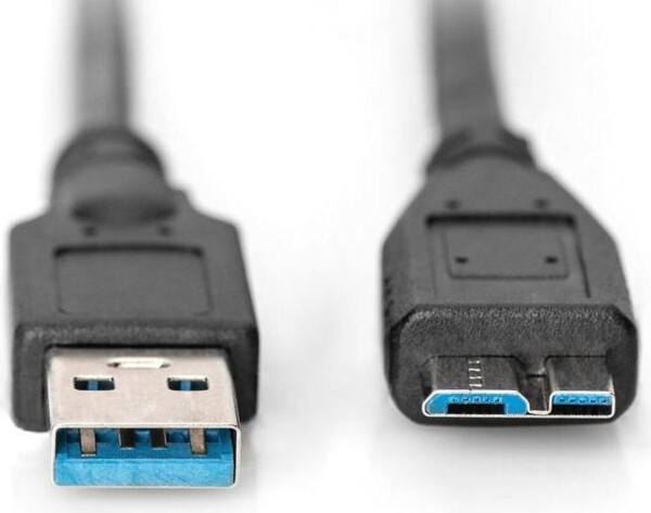 Digitus USB 3.0 Kabel A/Micro-B 1.0m (AK-112340), Bild 3