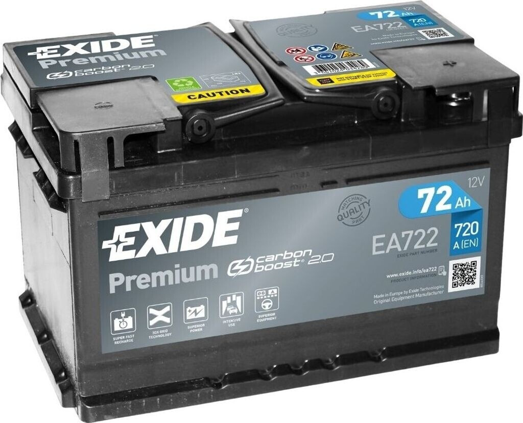 Exide Premium CARBON BOOST EA530 12V 53Ah Batterie Autobatterie  Starterbatterie