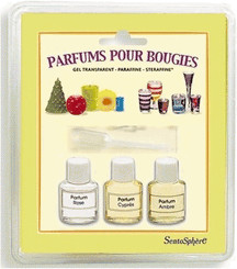 Sentosphère Parfums pour bougies Recharge 3 flacons